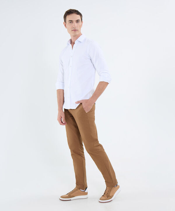 Camisa Oxford Regular Fit Para Hombre image number null
