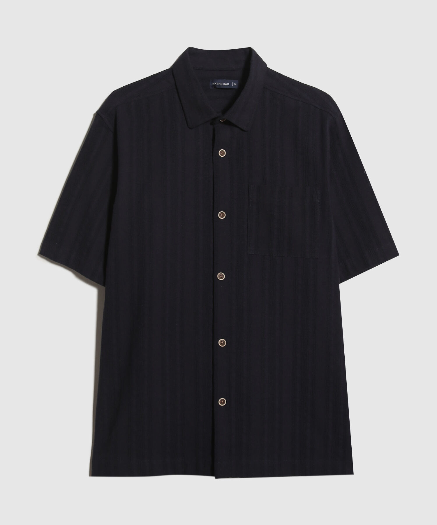 Camisa en Efecto Rústico