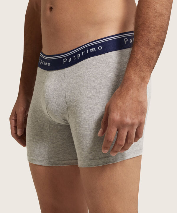 Boxer Pack X3 Pantaloncillo Medio Unicolor Algodón