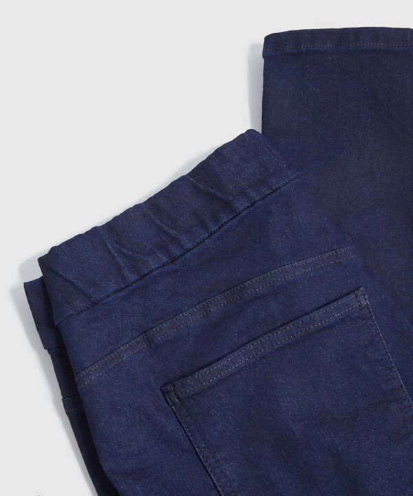 Jegging unicolor para mujer curvy image number null