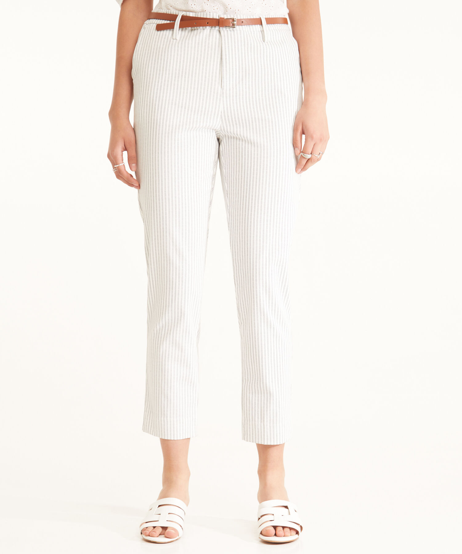 Pantal&oacute;n Chino Estampado Con Cintur&oacute;n