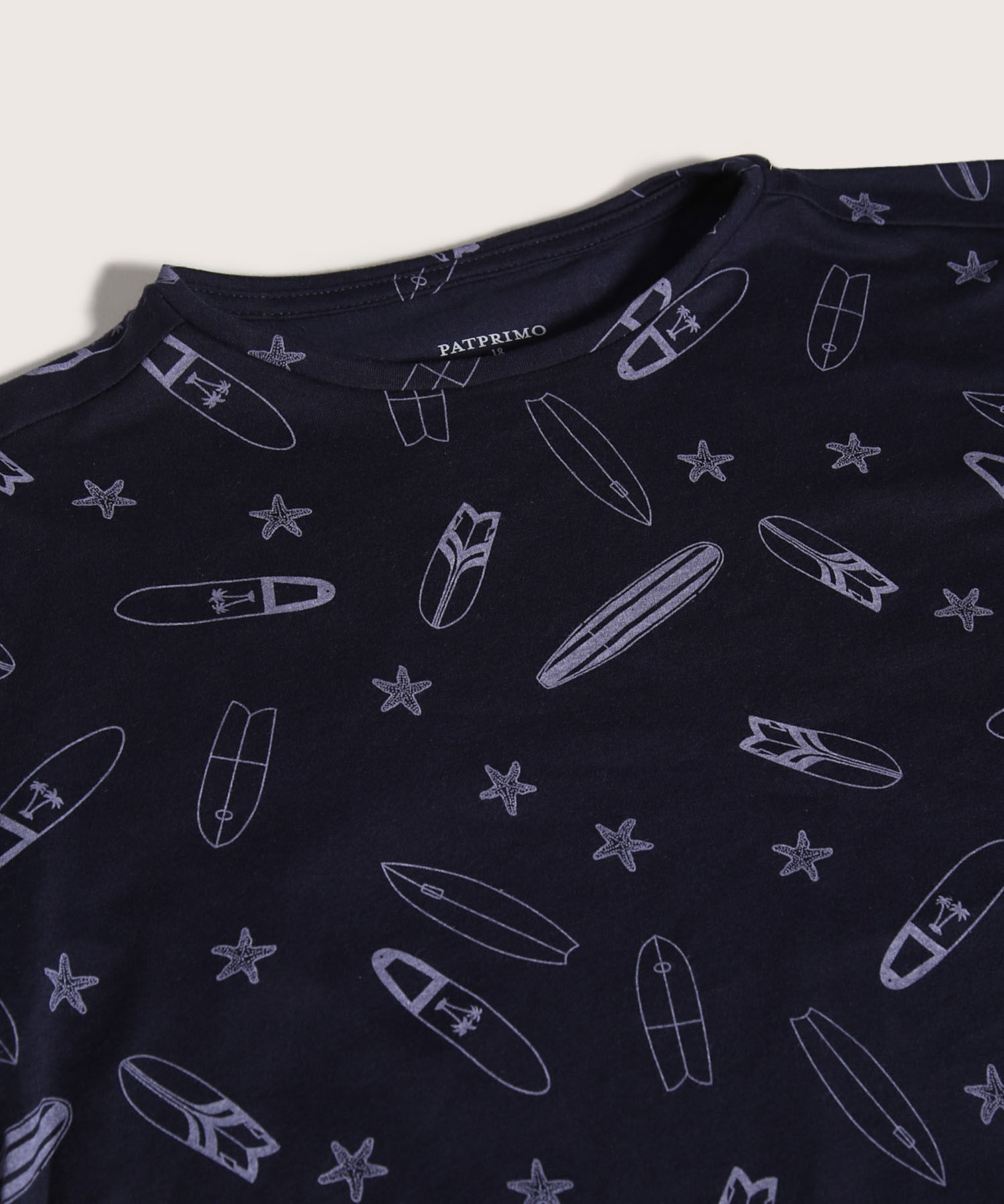 Pijama Camiseta Estampada