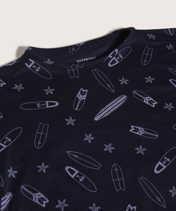 Pijama Camiseta Estampada