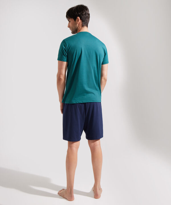 Conjunto de Pijama con Pantaloneta image number null