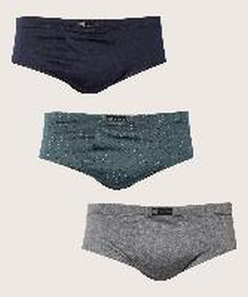 Pack X3 Pantaloncillos Cl&aacute;sico Unicolor Y Estampado, Surtido, hi-res