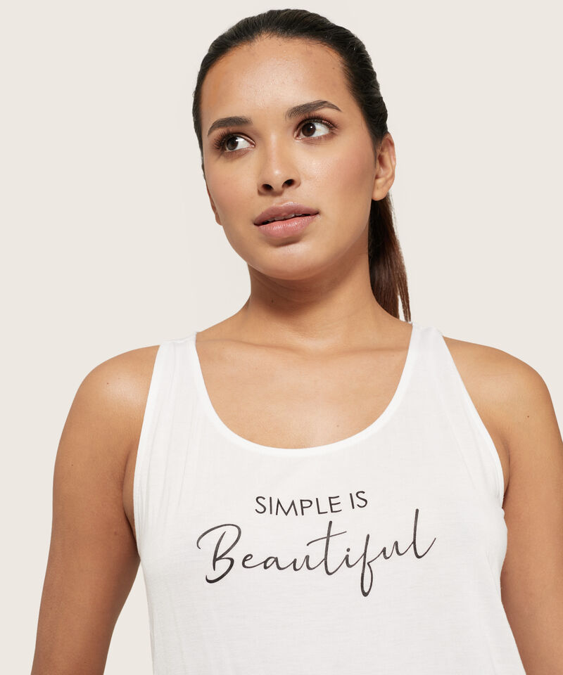 Camiseta Loose Manga Sisa Unicolor Con Screen