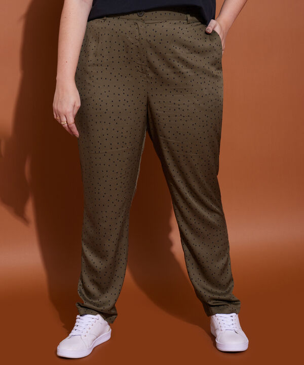 Pantalón Clásico Estampado