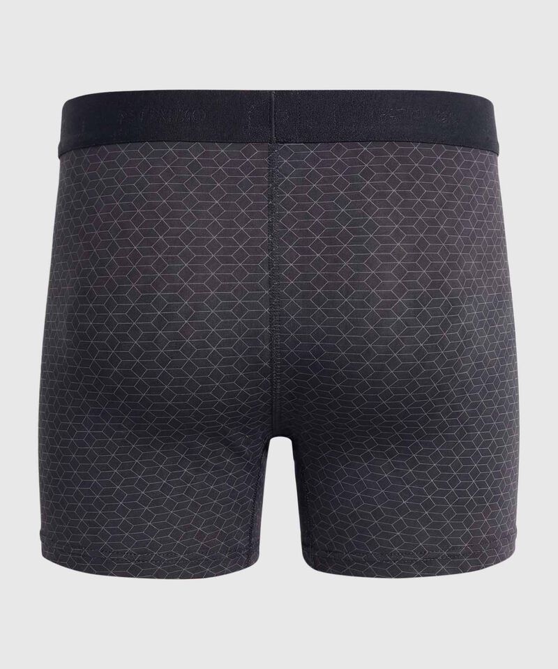 B&oacute;xer Medio Con Estampado Para Hombre