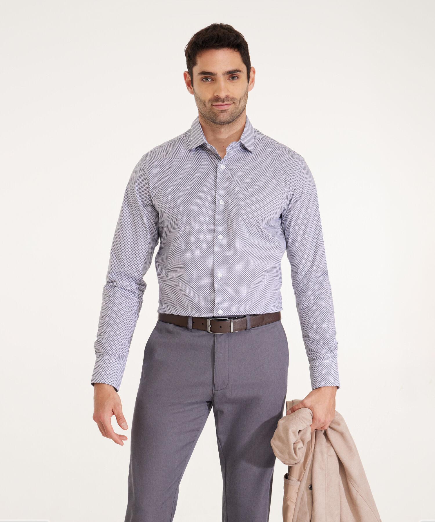 Camisa Estampada Manga Larga