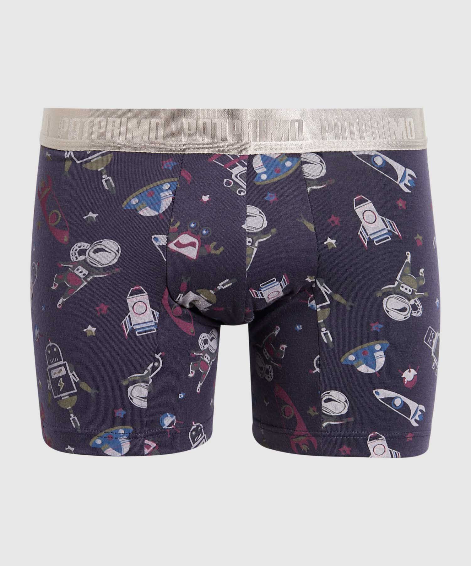 Pantaloncillo Pack X2 Boxer Medio En Algodon 