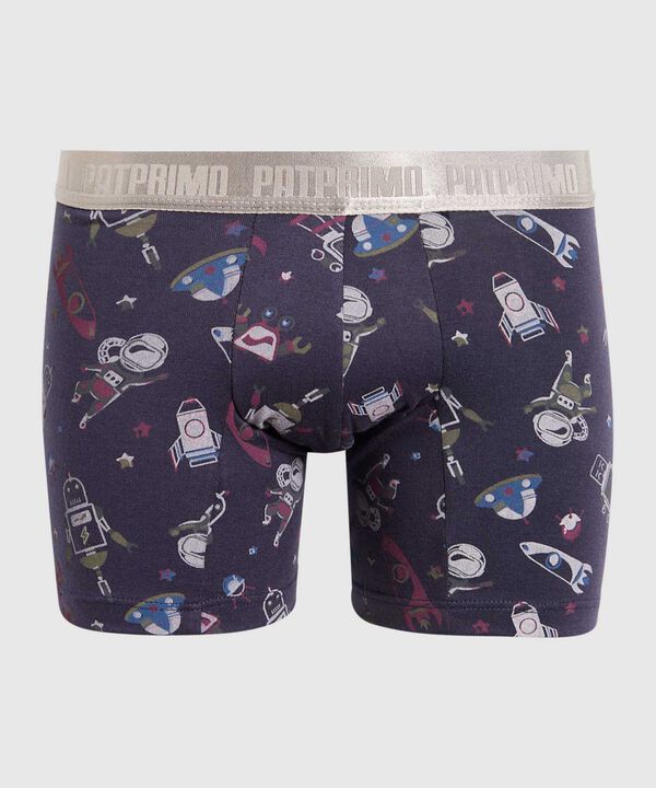 Pantaloncillo Pack X2 Boxer Medio En Algodon 