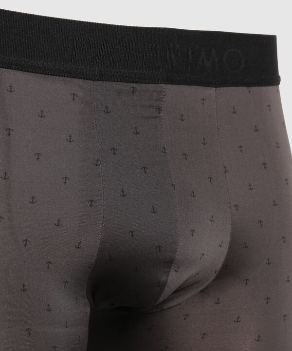 Pantaloncillo Boxer Largo Estampadoen Microfibra image number null