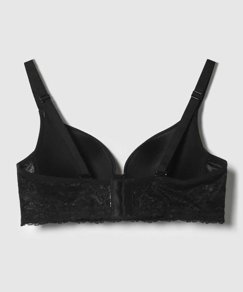 Brasier Copa Con Base En Encaje