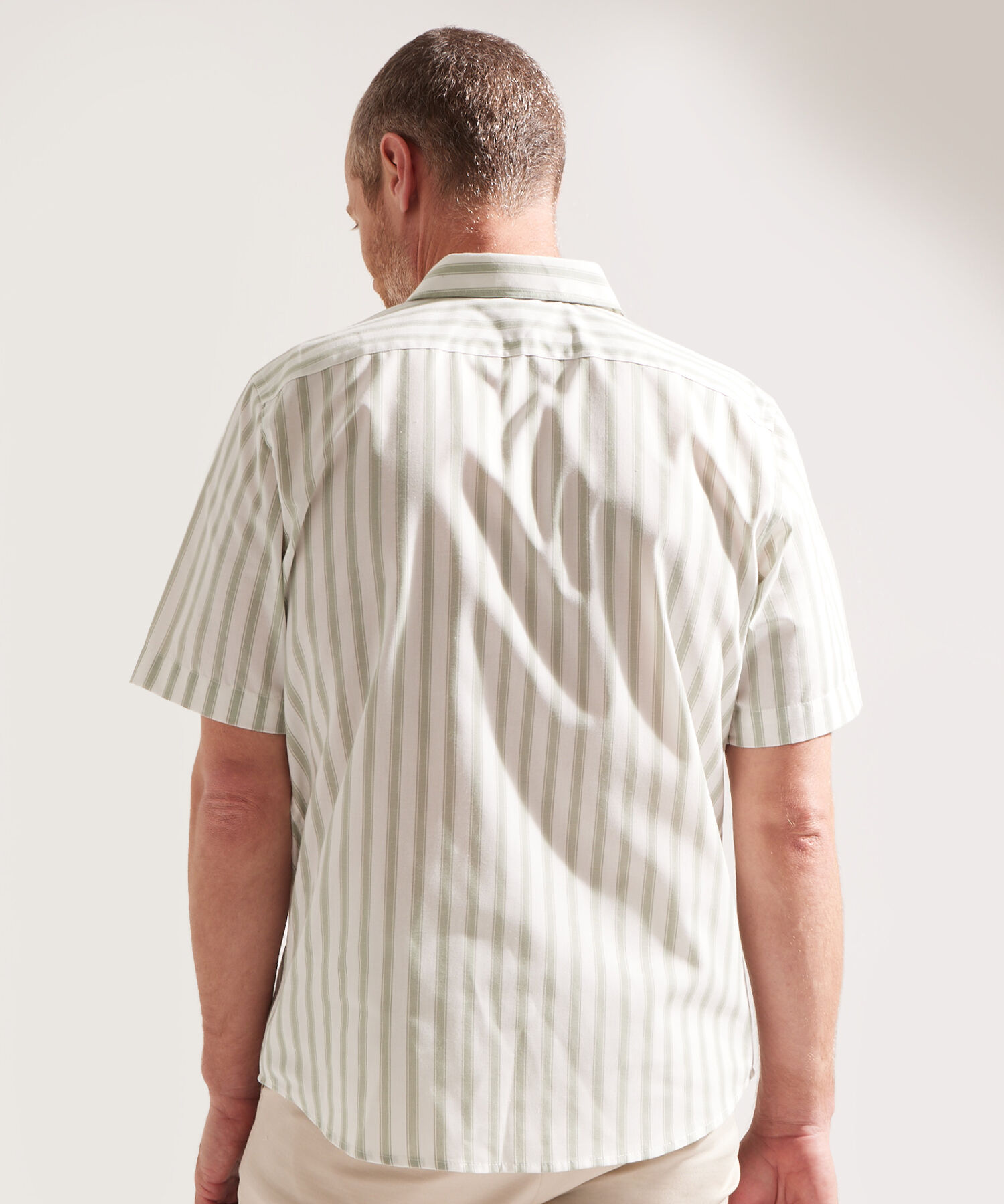Camisa Manga Corta a Rayas