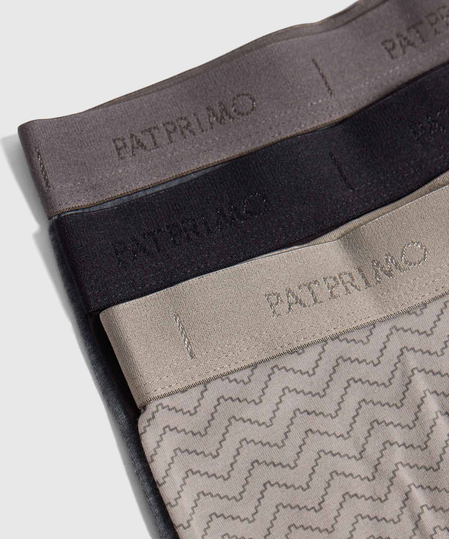 Pack x3 B&oacute;xers Medio Anat&oacute;micos para Hombre