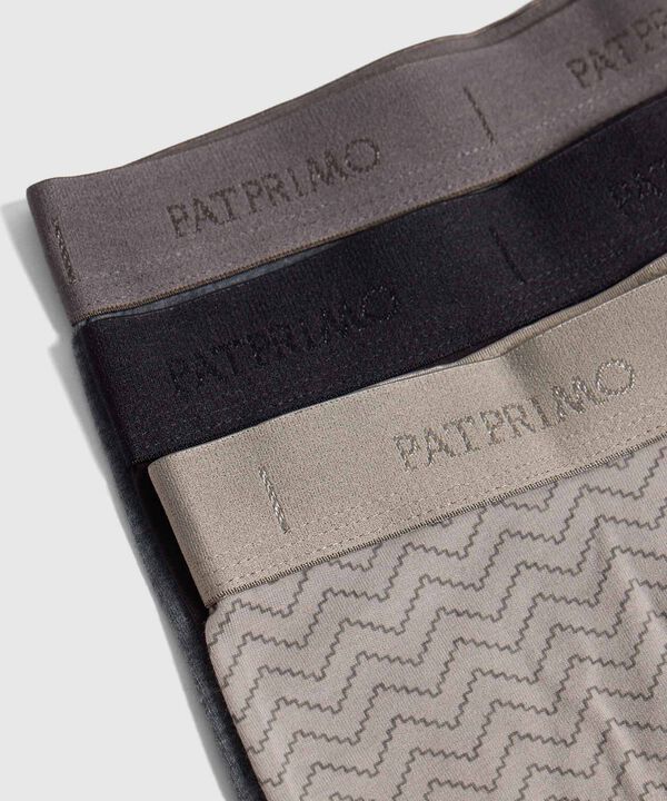 Pack x3 B&oacute;xers Medio Anat&oacute;micos para Hombre