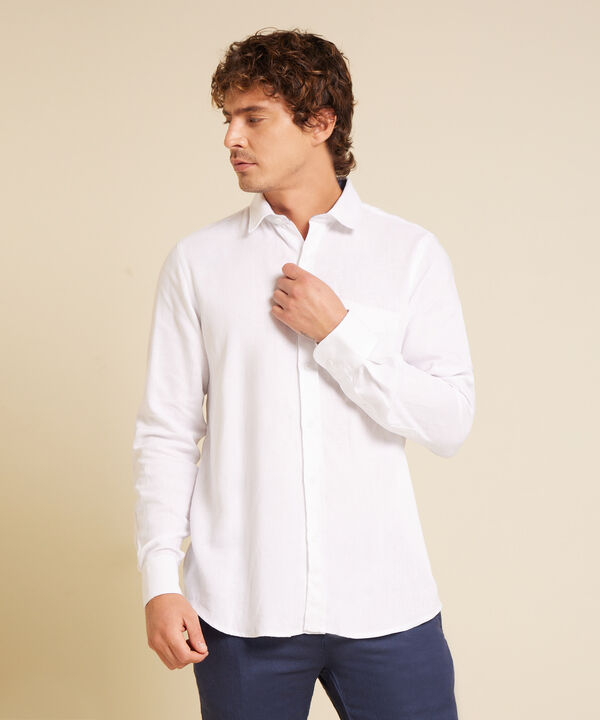 Camisa Unicolor Manga Larga image number null