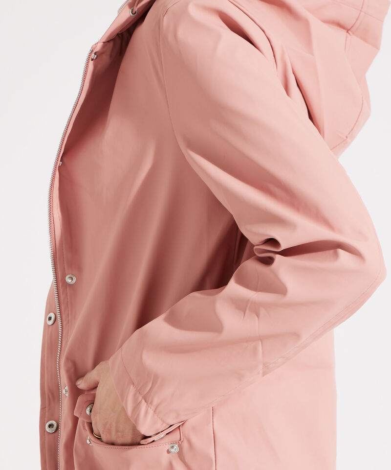 Parka con Bolsillos de Tapa