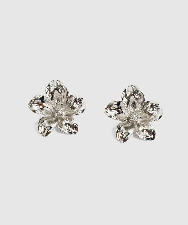 Aretes Flor Maxi Para Mujer