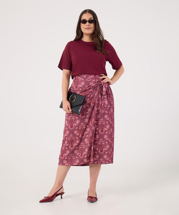 Falda Estampada Para Mujer image number null