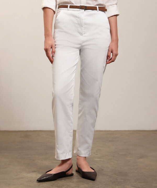 Pantal&oacute;n tipo chino para mujer image number null