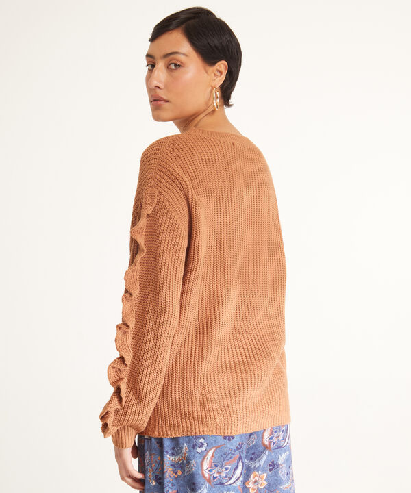 Saco Cuello Redondo Con Bolero