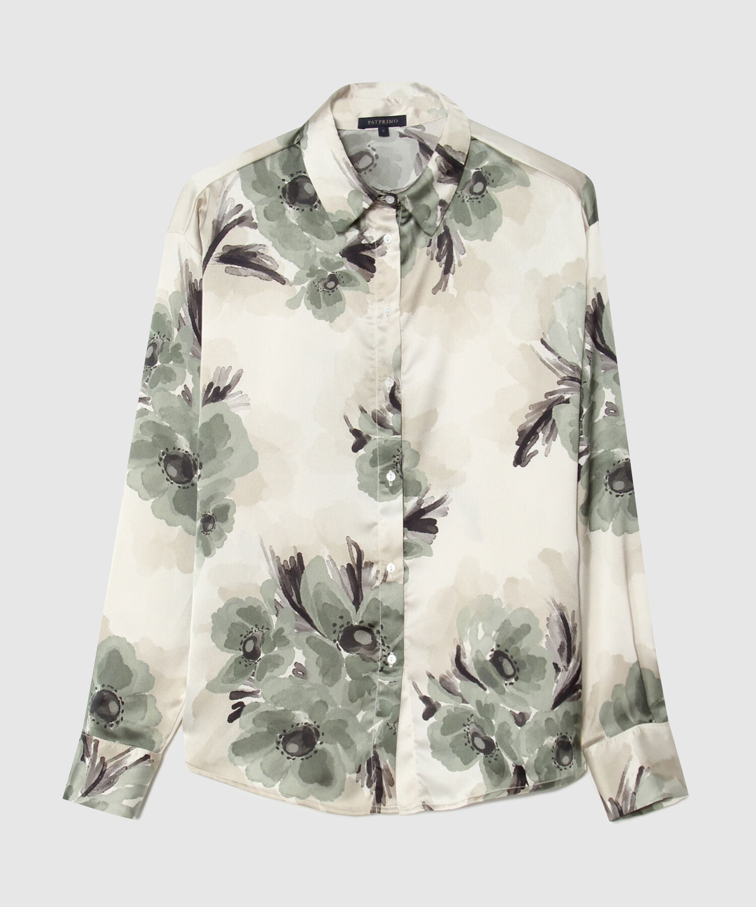 Camisa Estampada  Manga Larga