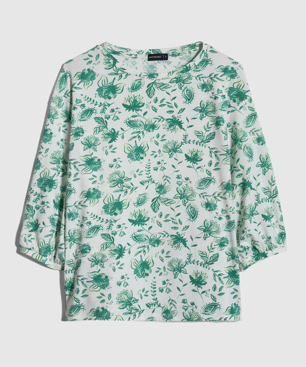 Camiseta Estampado Floral