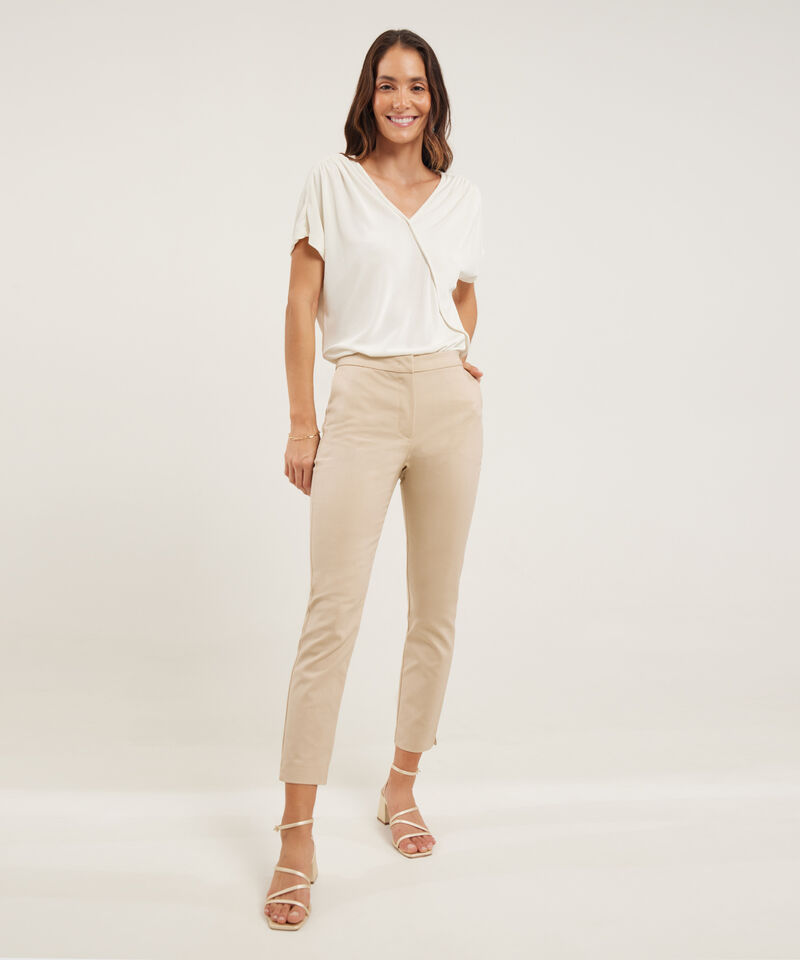 Pantalón Clásico Estampado