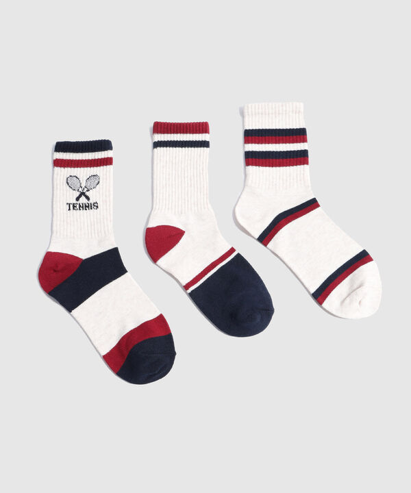 Pack X3 Medias Estampadas  image number null