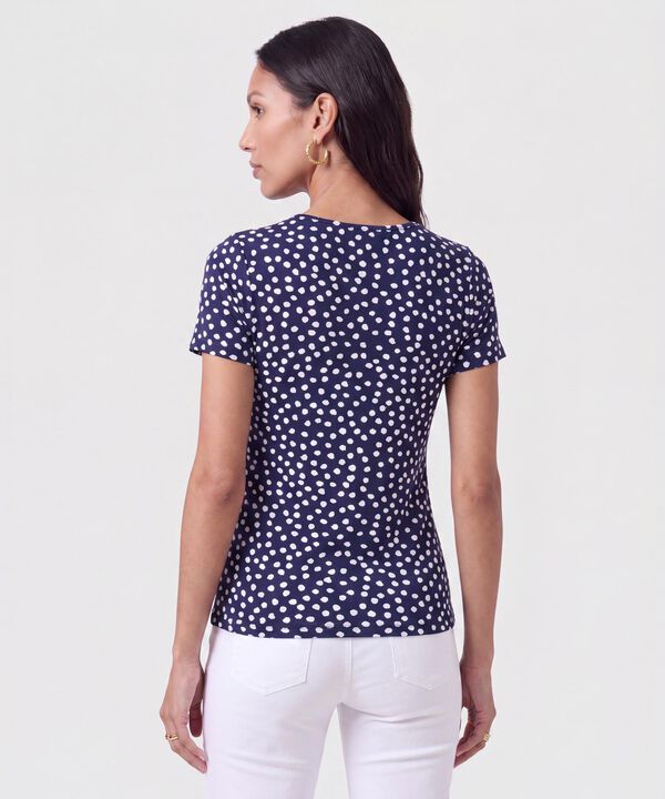 Camiseta manga corta estampada