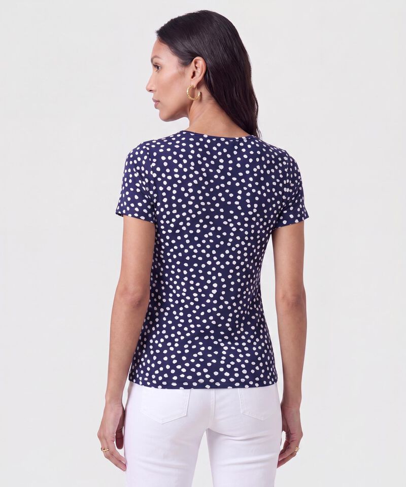 Camiseta manga corta estampada