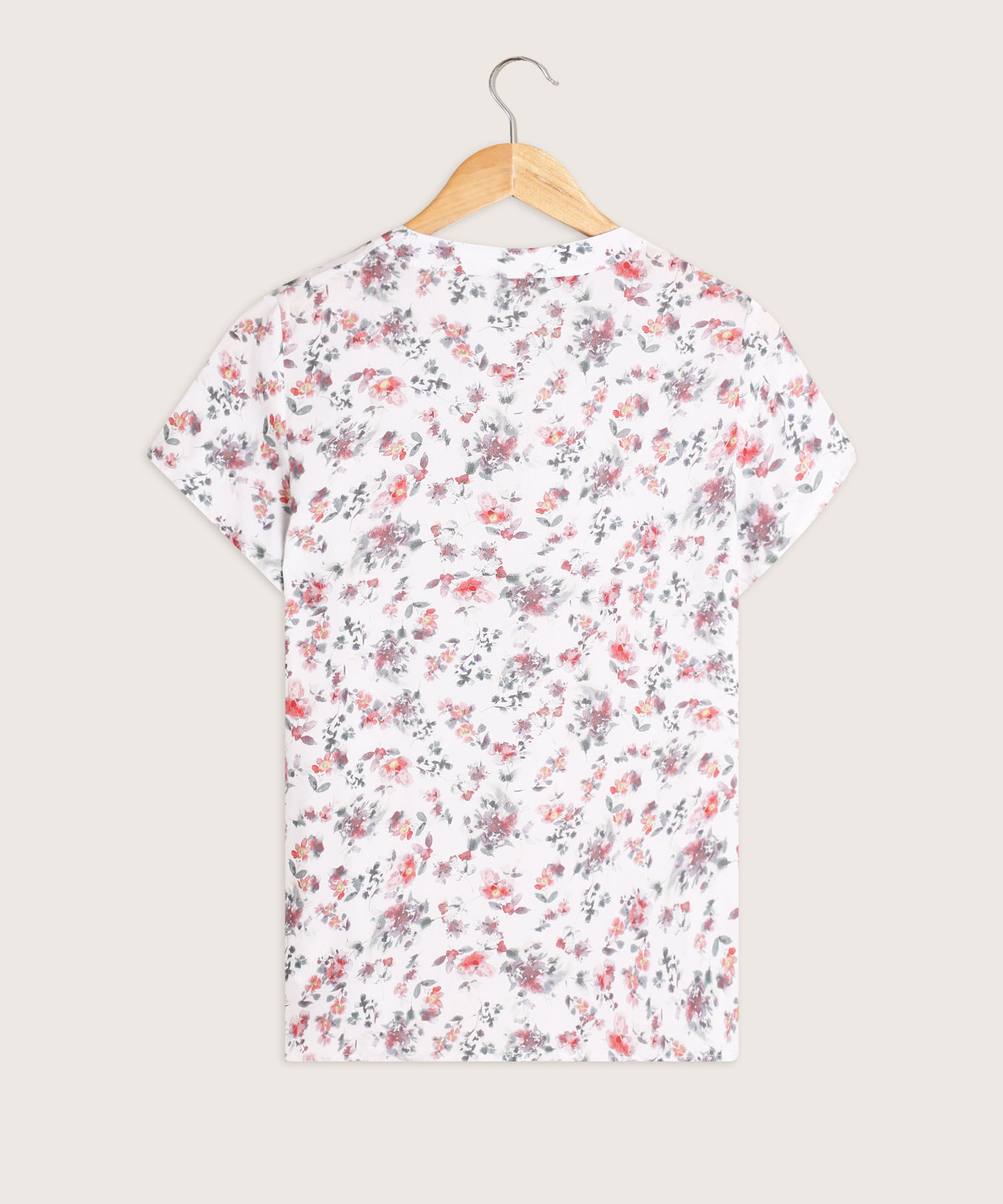 Blusa Cuello Neru Manga Corta