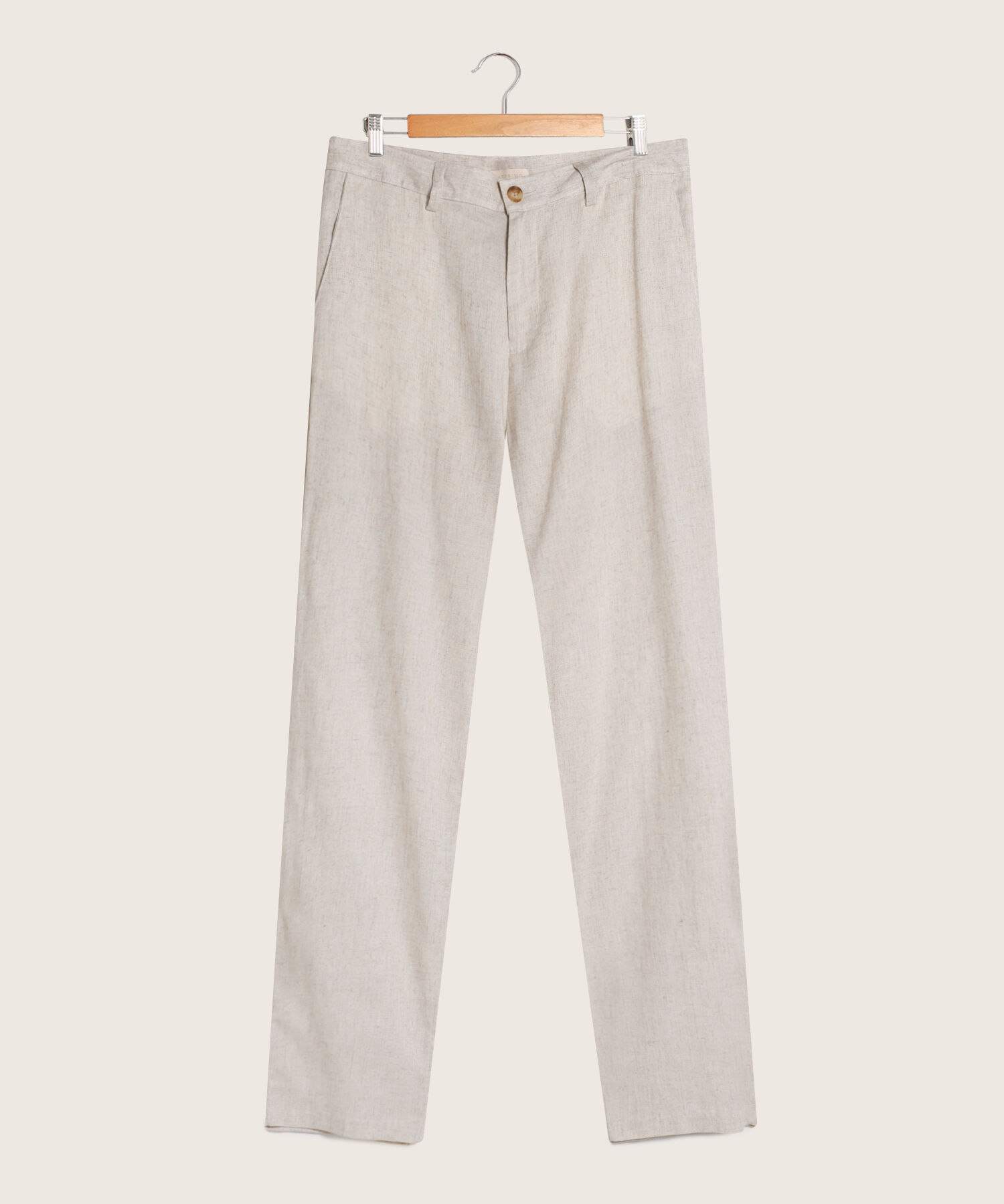 Pantalon Chino Algodon Lino