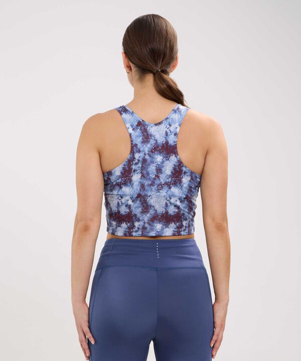 Camiseta Para Mujer, Silueta Corta Estampada