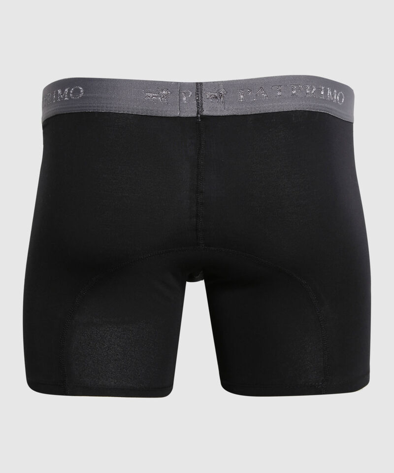 Boxer Para Hombre Con Detalles Tejidos En Contraste
