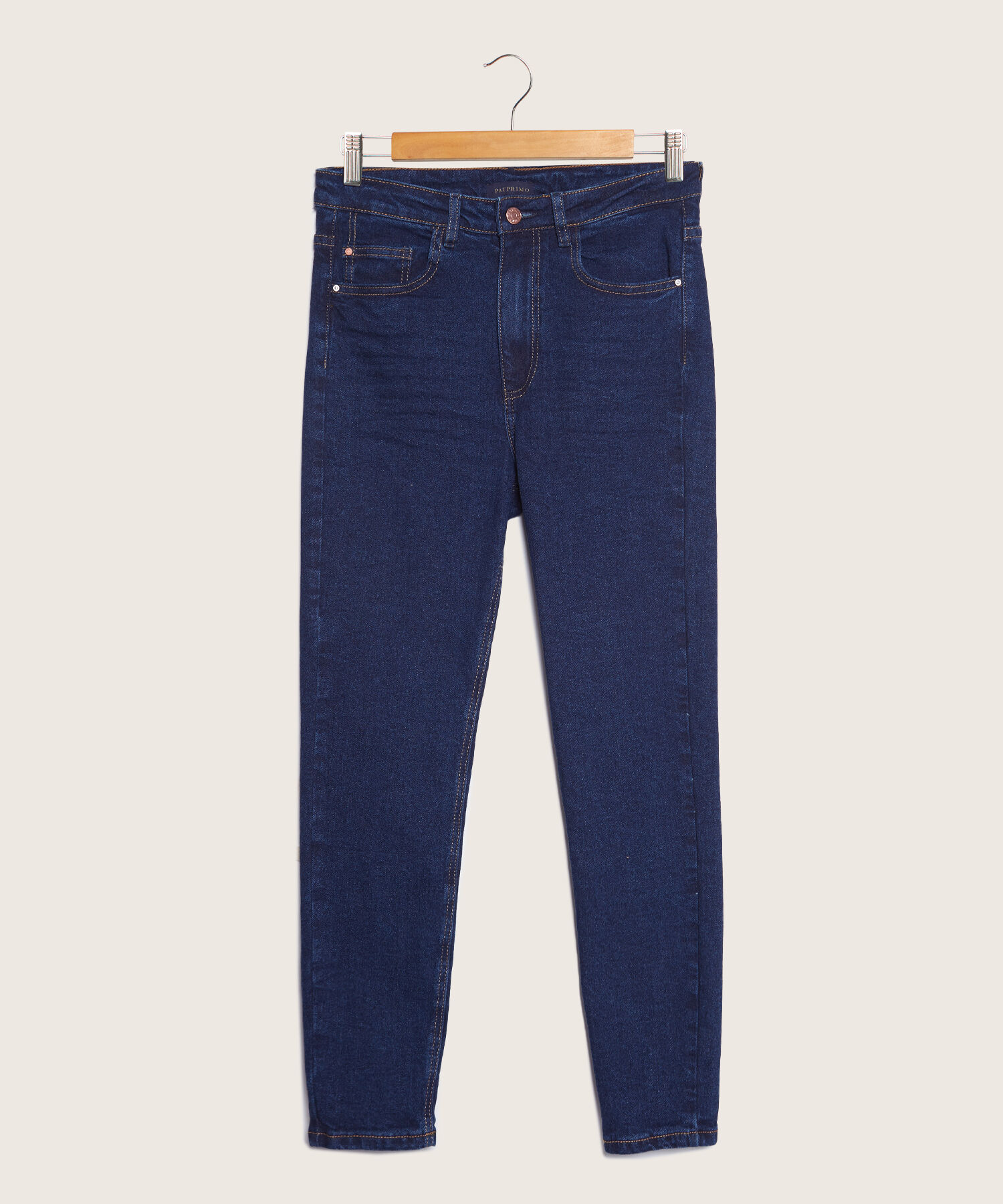 Jean Skinny Tiro Alto