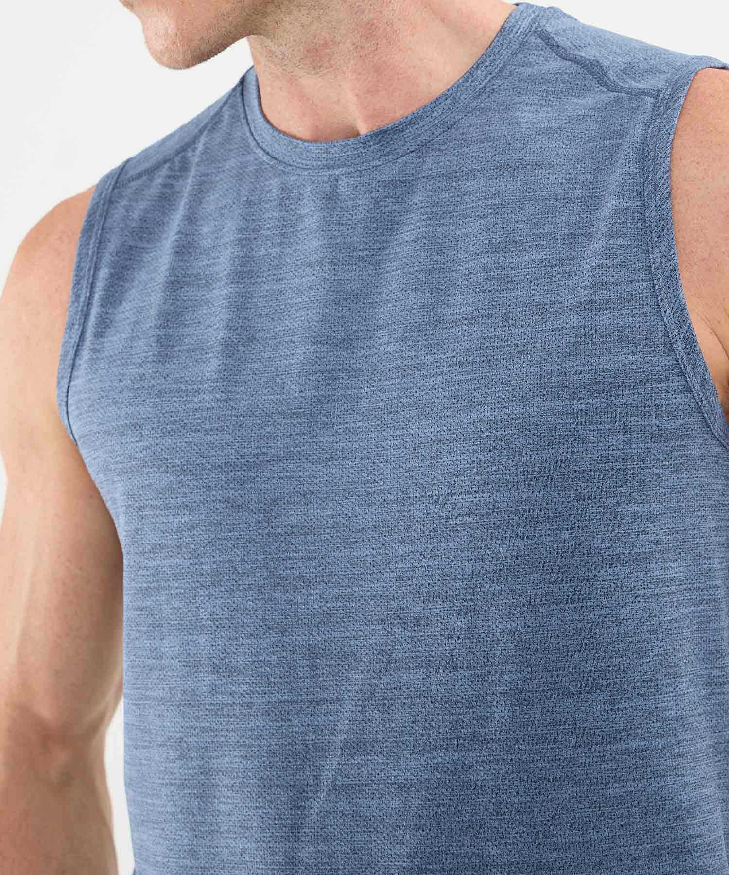 Camiseta Deportiva Jaspeada