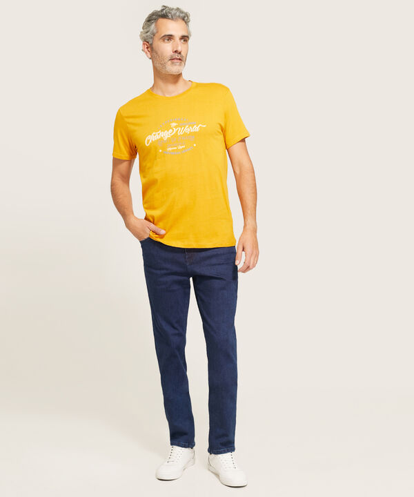 Camiseta Manga Corta Estampada