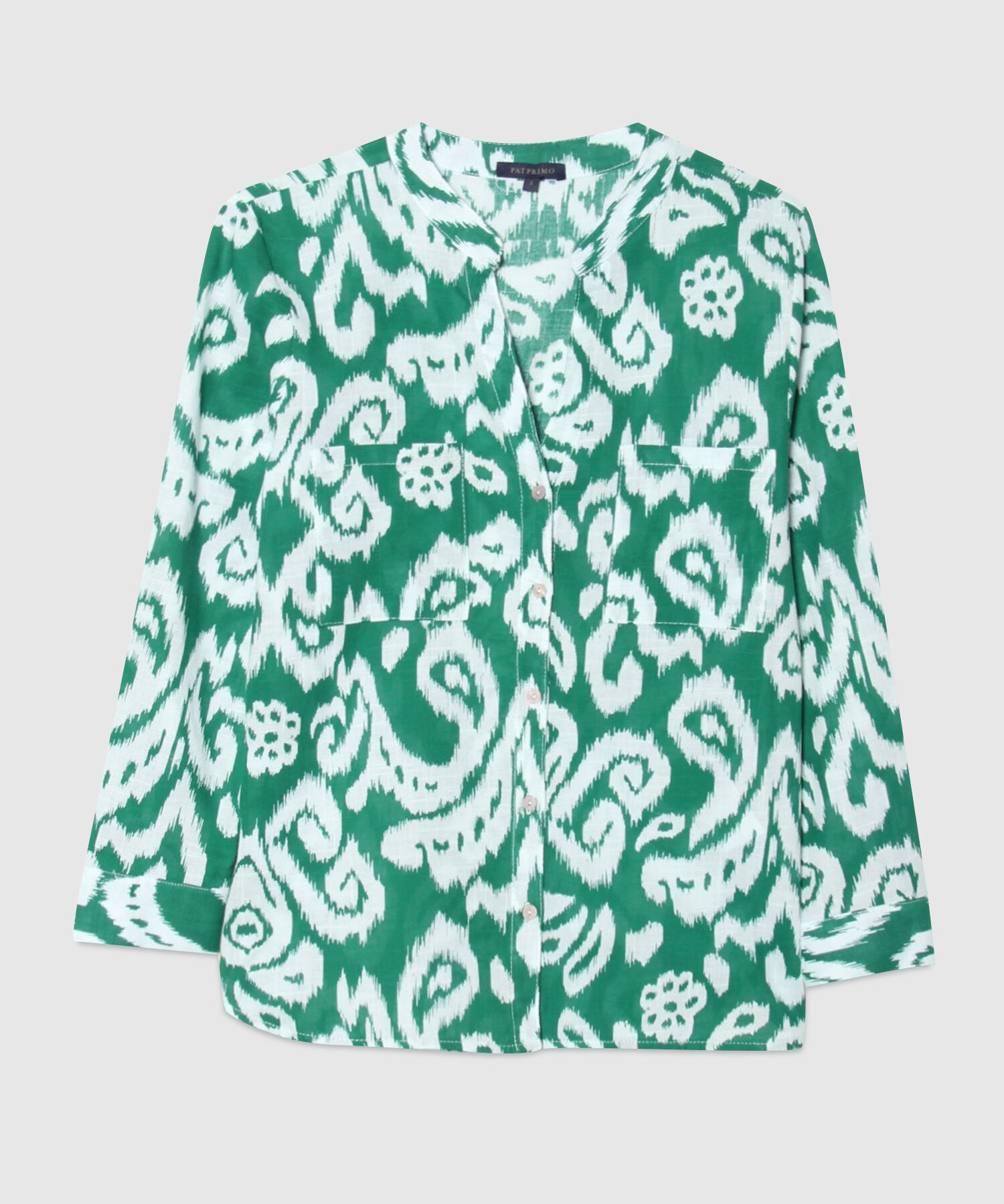 Blusa Manga Larga en Lino