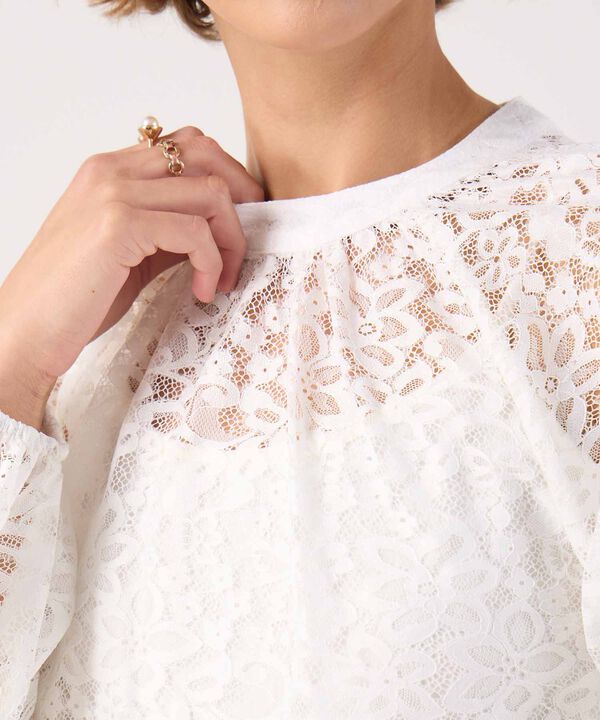Blusa unicolor texturizada  image number null