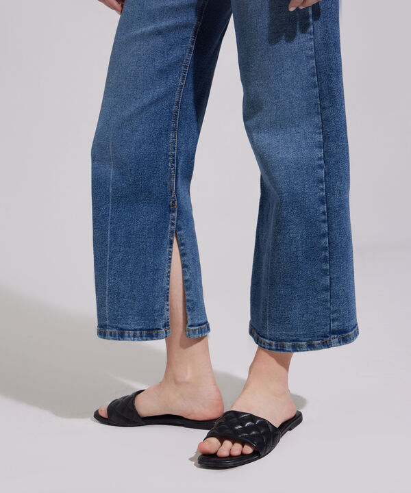 Jean Tipo Cropped Flare