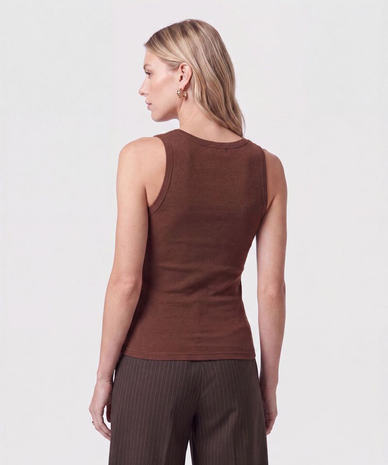 Camiseta Esqueleto Acanalada Para Mujer