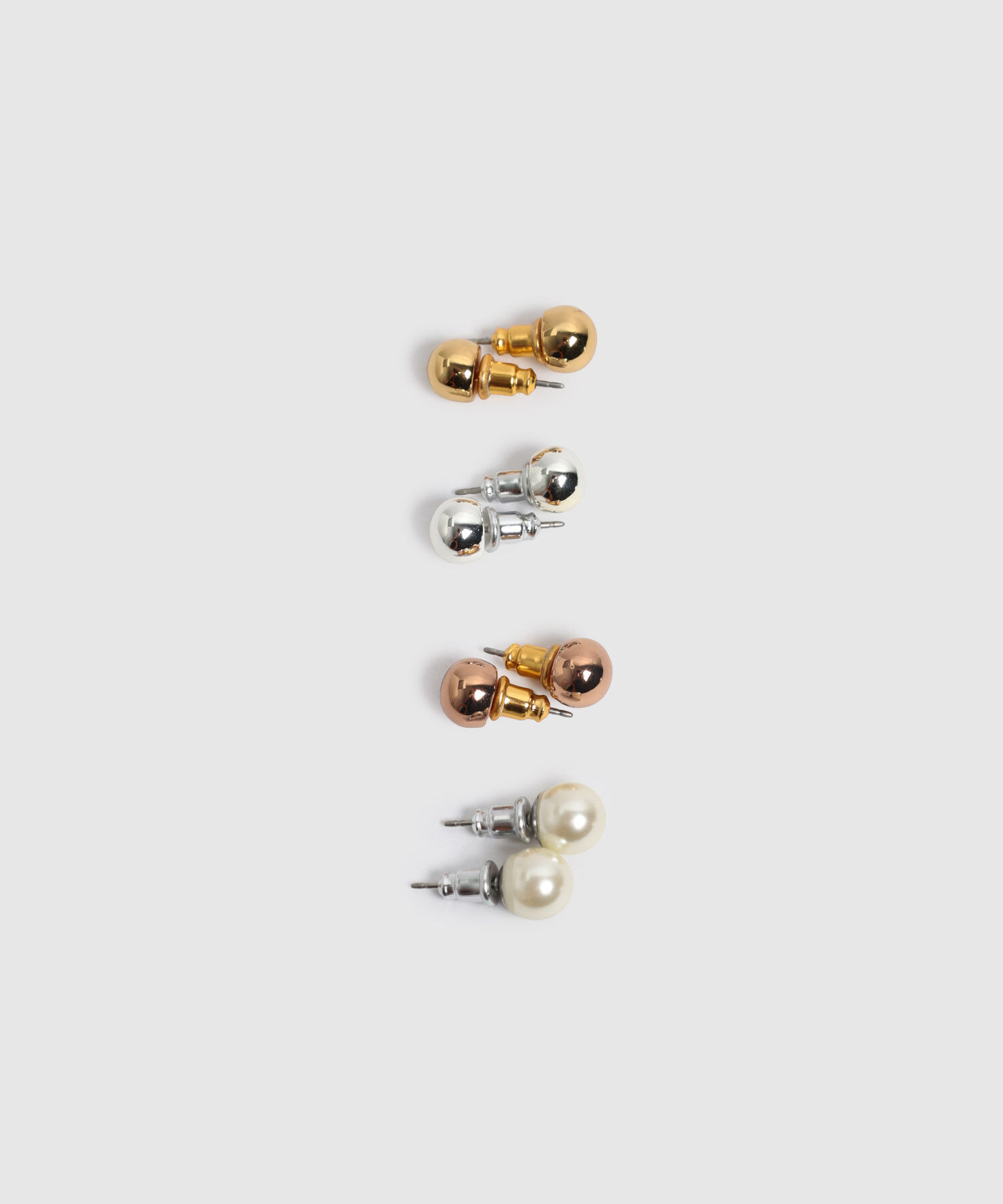 Set X4 Aretes Topo Mujer