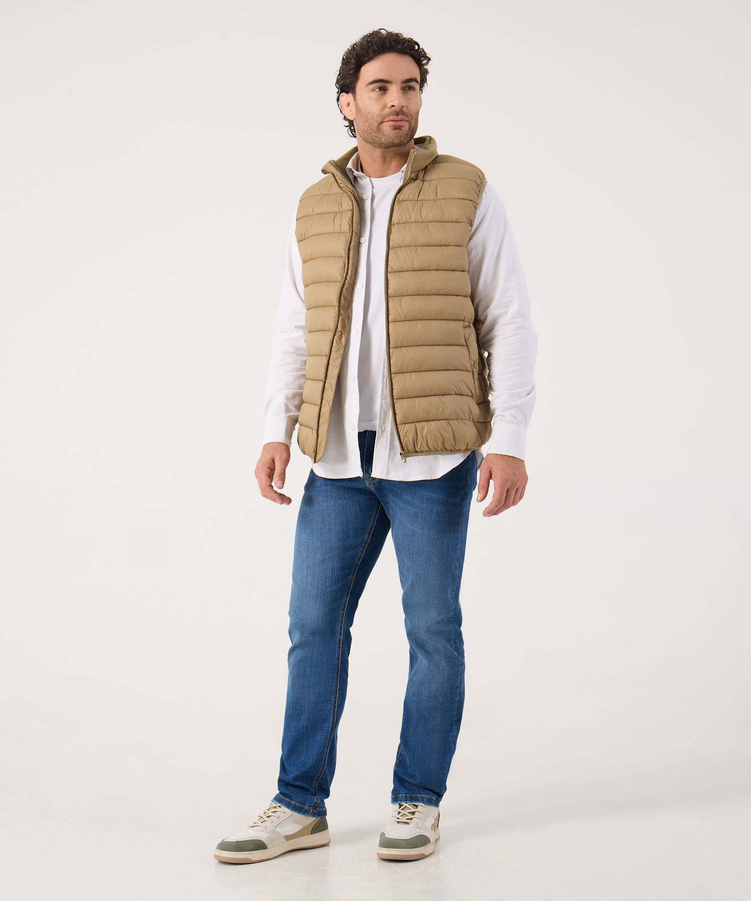 Chaleco Unicolor Acolchado