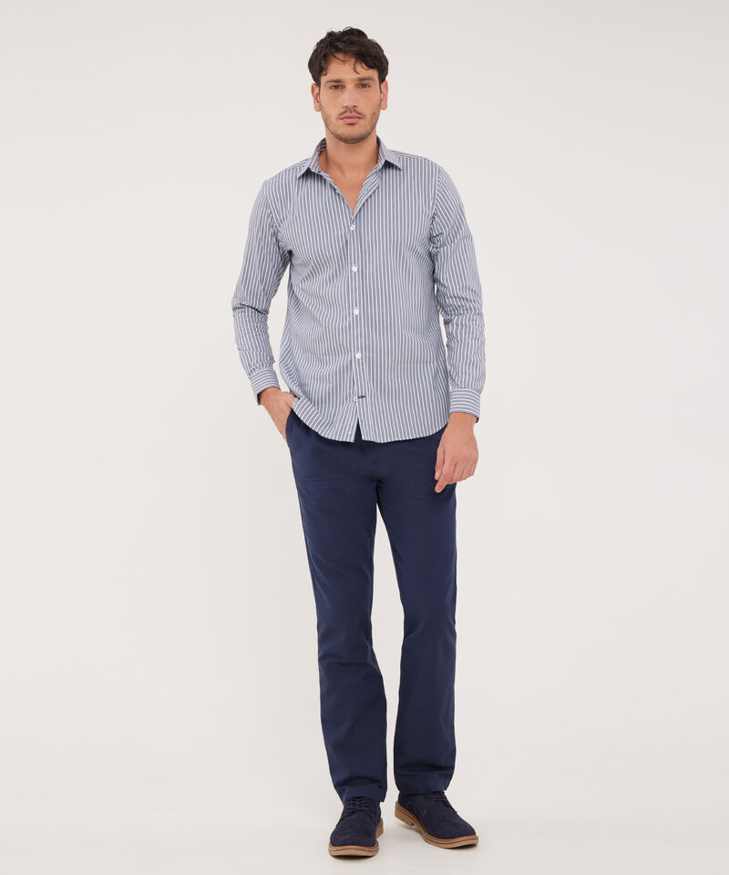 Camisa Manga Larga Cuello Formal Italiano