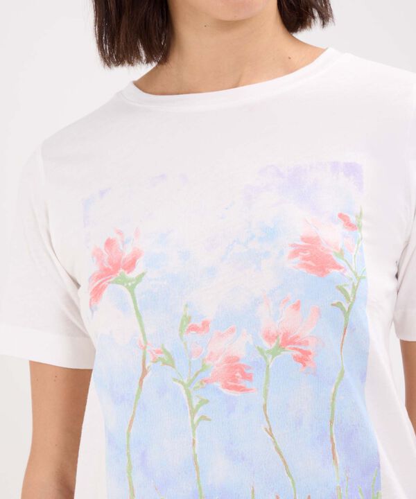 Camiseta Estampado Floral image number null