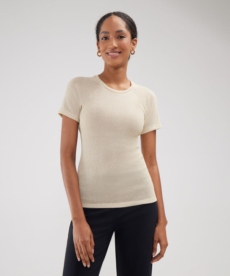 Camiseta Unicolor Textura