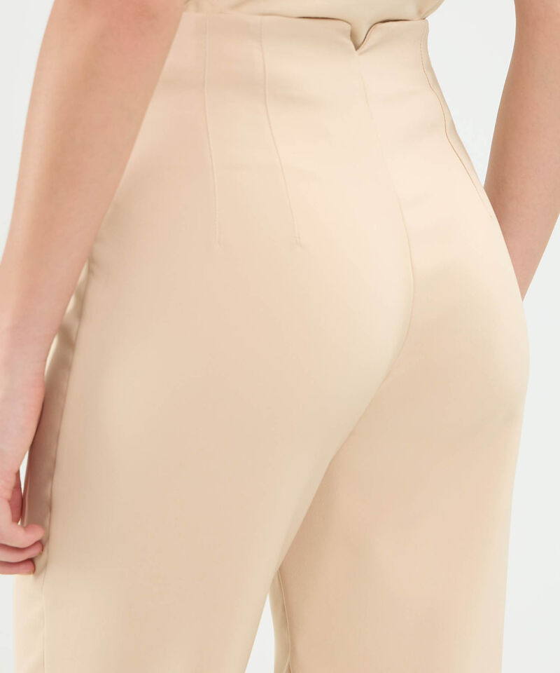 Pantalon Tiro Alto Para Mujer