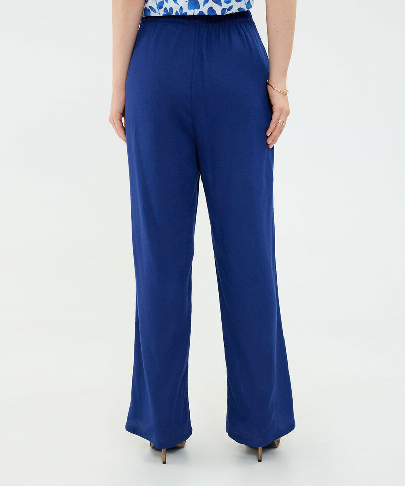 Pantalón en Efecto Lino